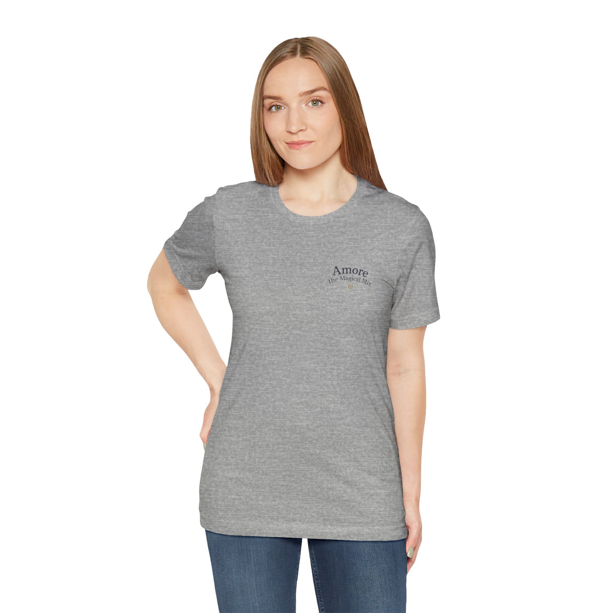 Adult T-Shirt Amore the Magical Mix Signature & Character Logos