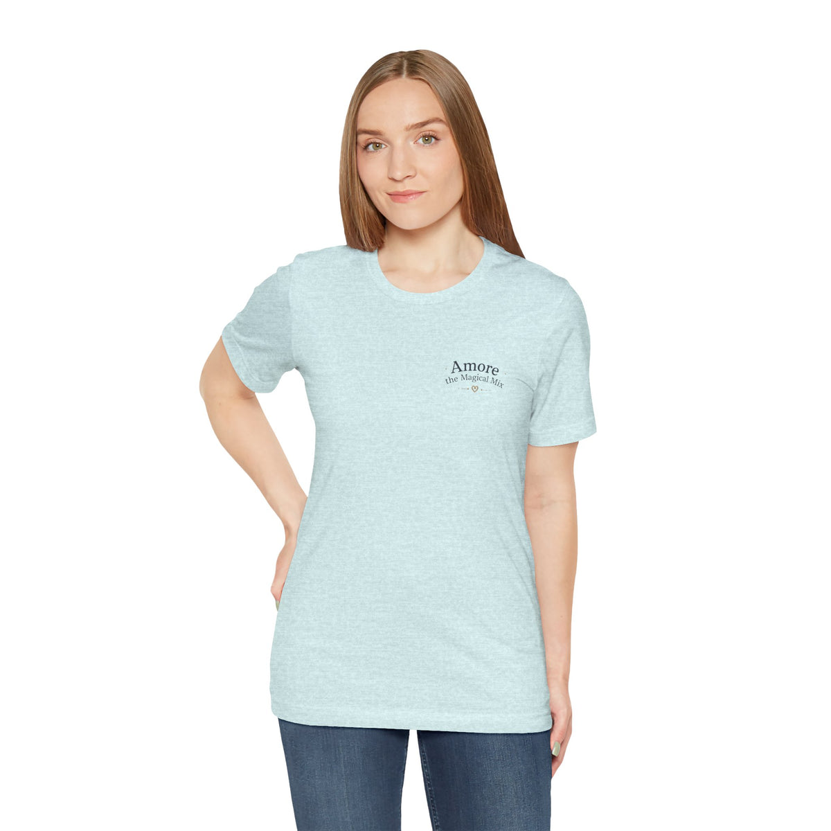 Adult T-Shirt Amore the Magical Mix Signature & Character Logos