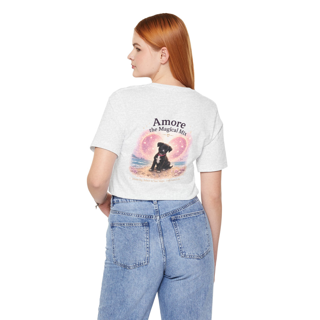 Adult T-Shirt Amore the Magical Mix Signature & Character Logos