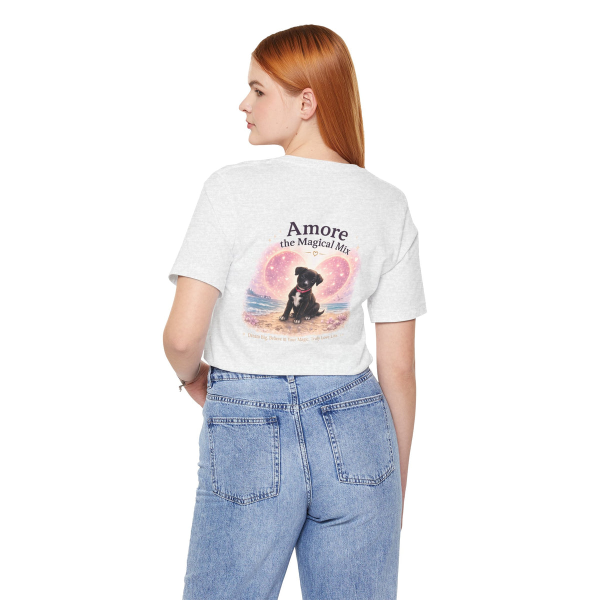 Adult T-Shirt Amore the Magical Mix Signature & Character Logos
