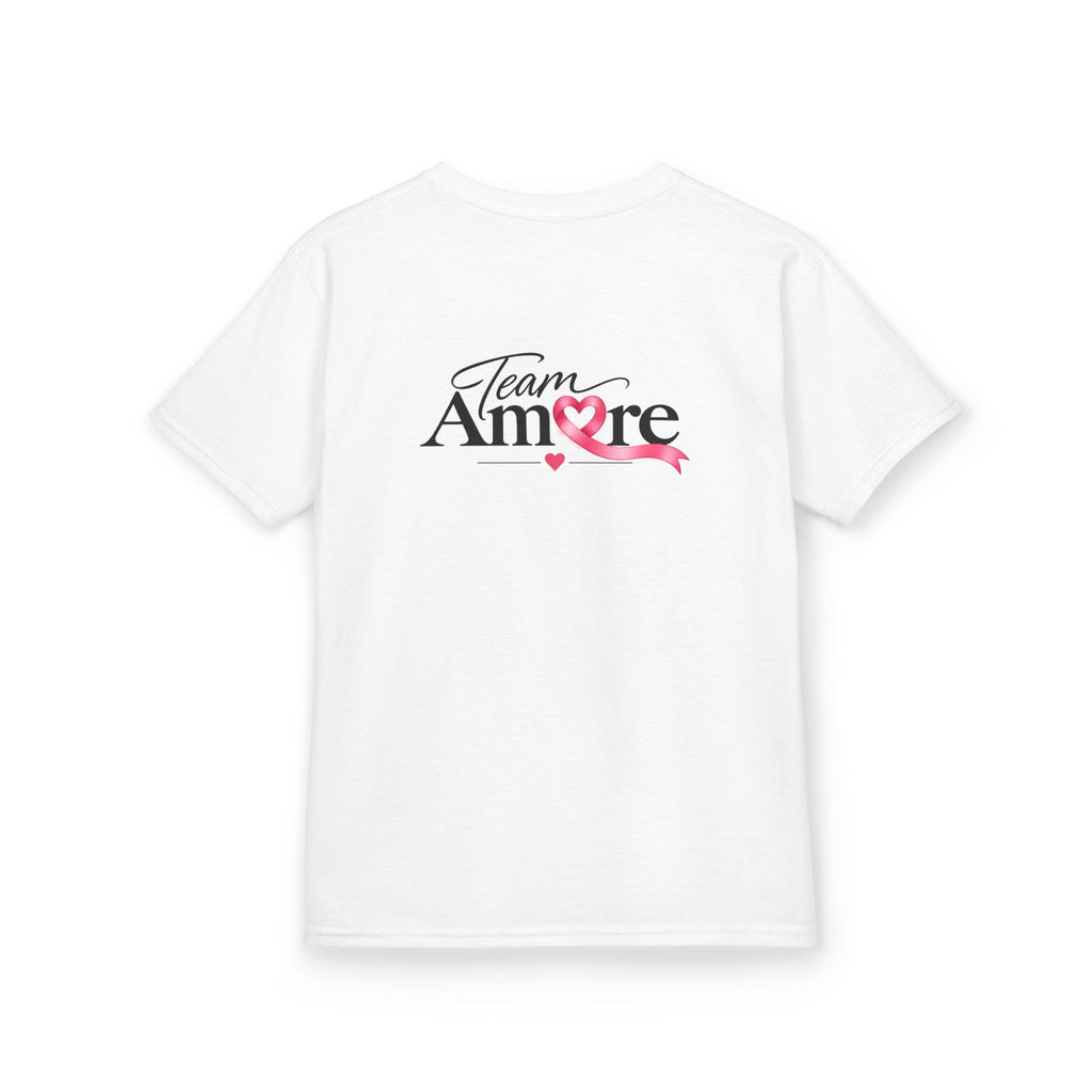Kids Team Amore Heart Logo (Support Breast Cancer Awareness)