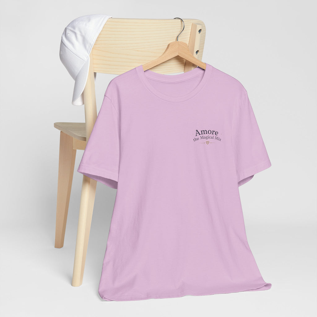Adult T-Shirt Amore the Magical Mix Signature & Character Logos