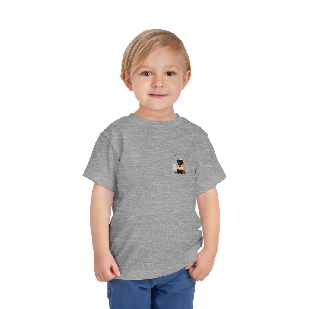 Toddler Tee "Magic Is Always In Season" Puppy & Moon Graphic