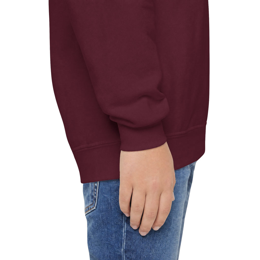 Amore Youth Crewneck Sweatshirt Heart Paw Graphic