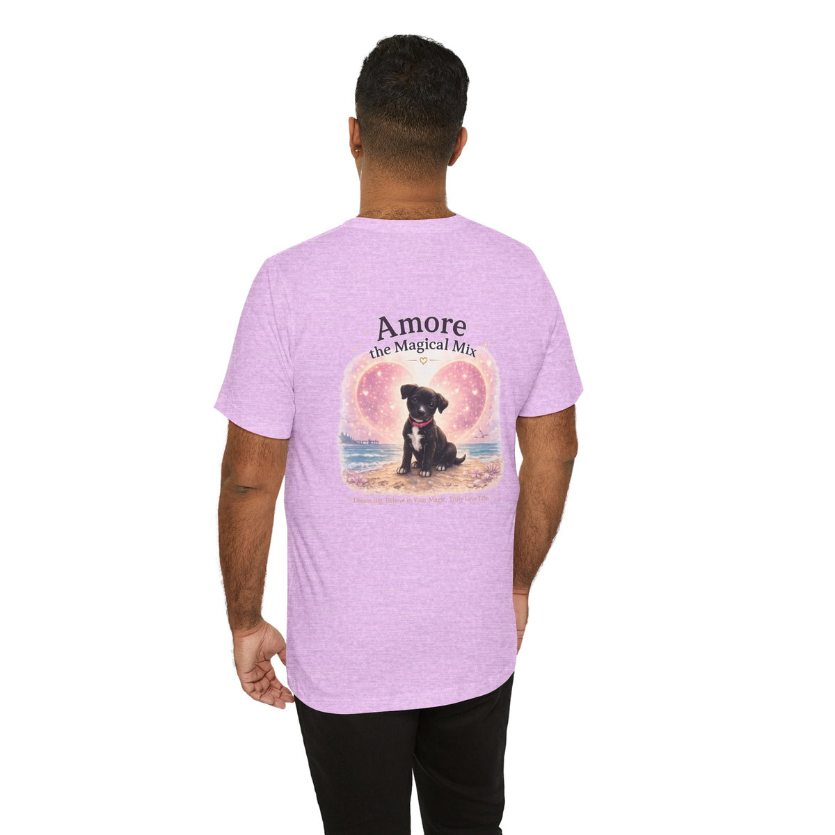 Adult T-Shirt Amore the Magical Mix Signature & Character Logos