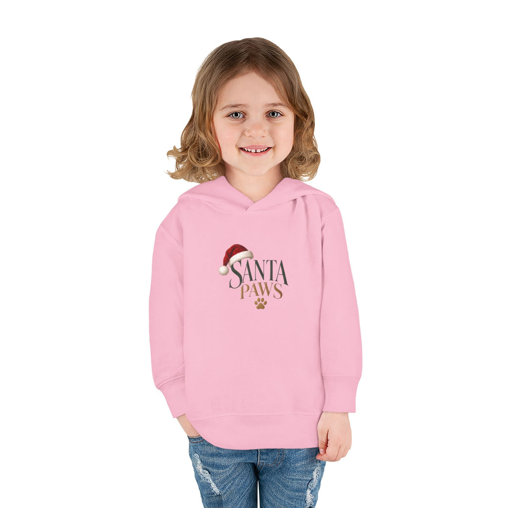 Santa Paws Toddler Christmas Hoodie