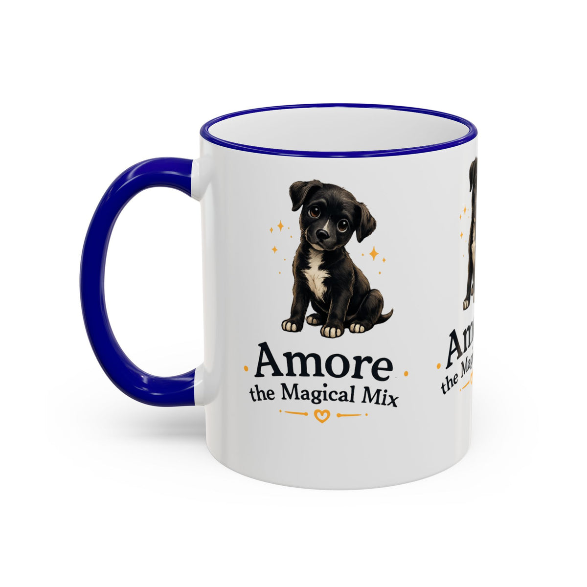 Character Mug Amore the Magical Mix Accent Rim & Handle 11oz 15oz