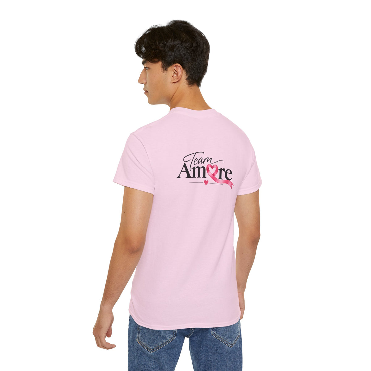 Team Amore Tee — "More Love, More Hope, More Tomorrow" Breast Cancer Awareness Shirt