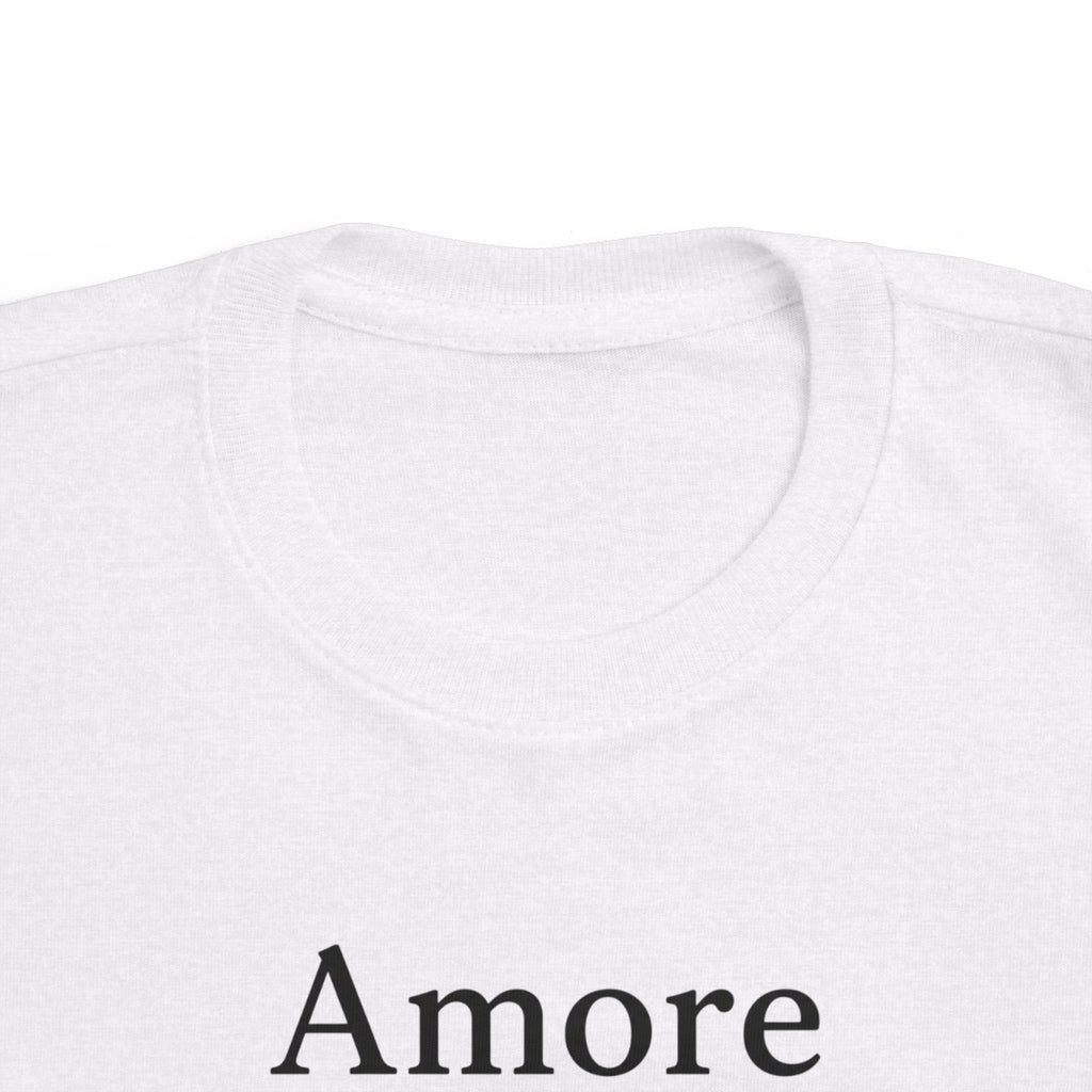 Amore Halloween Pumpkin Beach Sunset Graphic Toddler T-Shirt
