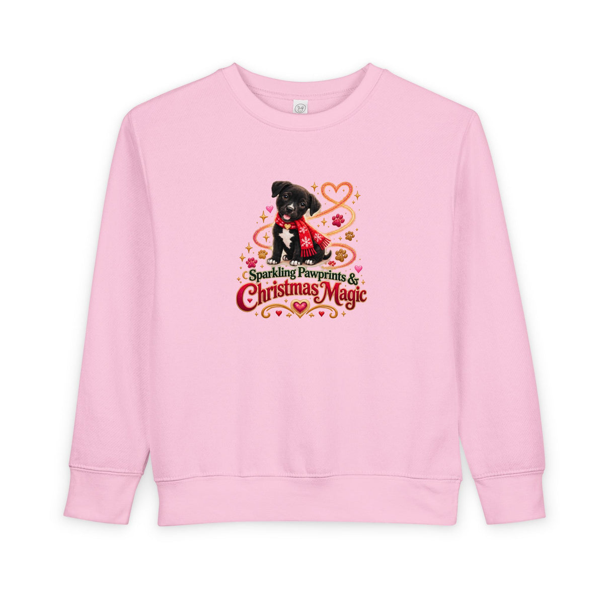 Toddler Christmas Magic Sparkling Pumpkin Sweatshirt