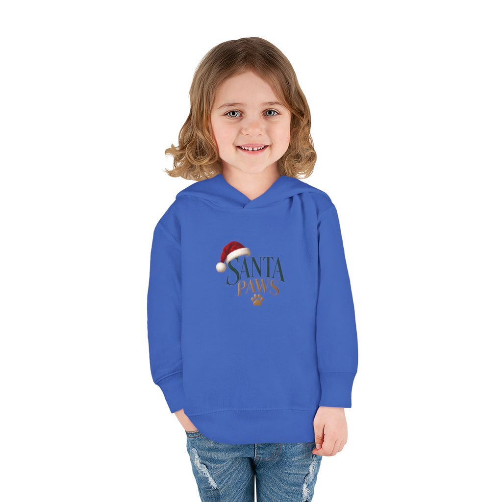 Santa Paws Toddler Christmas Hoodie