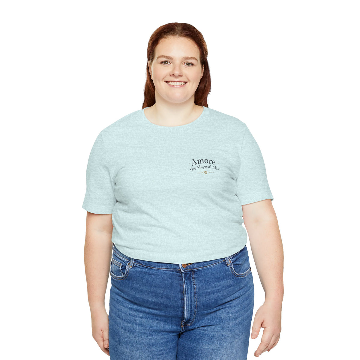 Adult T-Shirt Amore the Magical Mix Signature & Character Logos