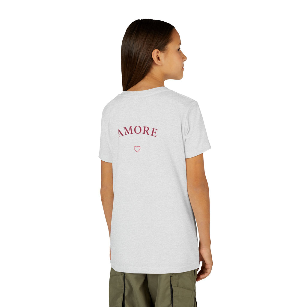 Amore Heart Graphic Youth T-Shirt