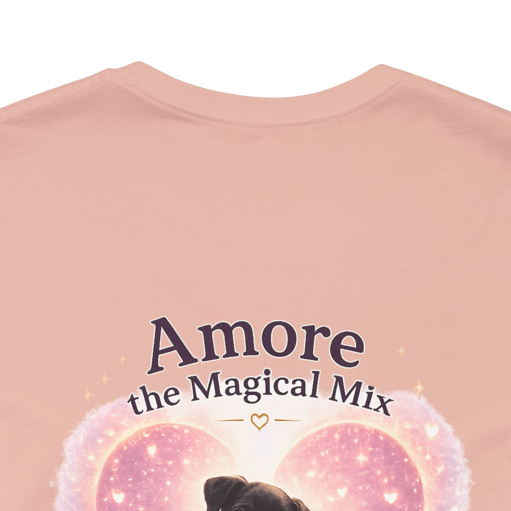 Adult T-Shirt Amore the Magical Mix Signature & Character Logos