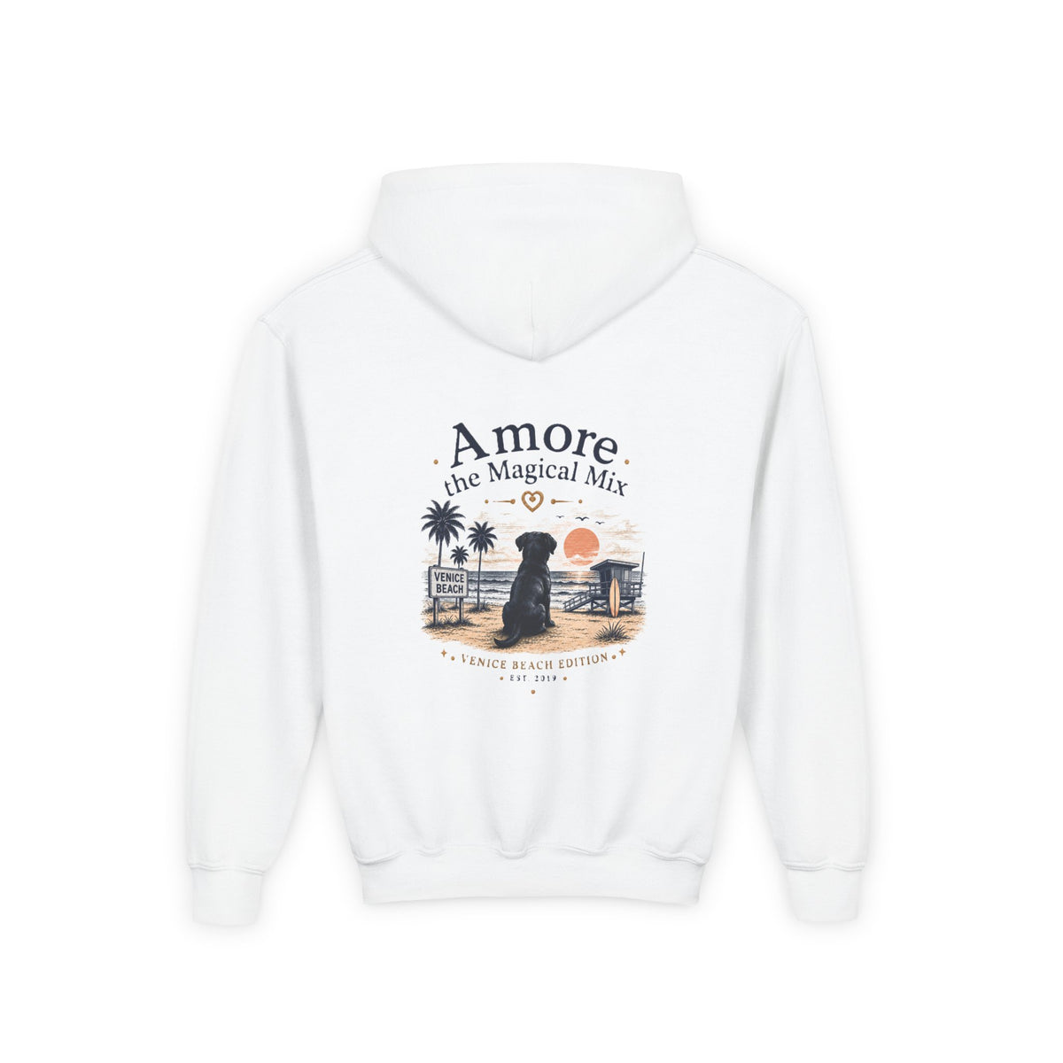 Youth Hoodie Amore the Magical Mix Venice Beach Edition