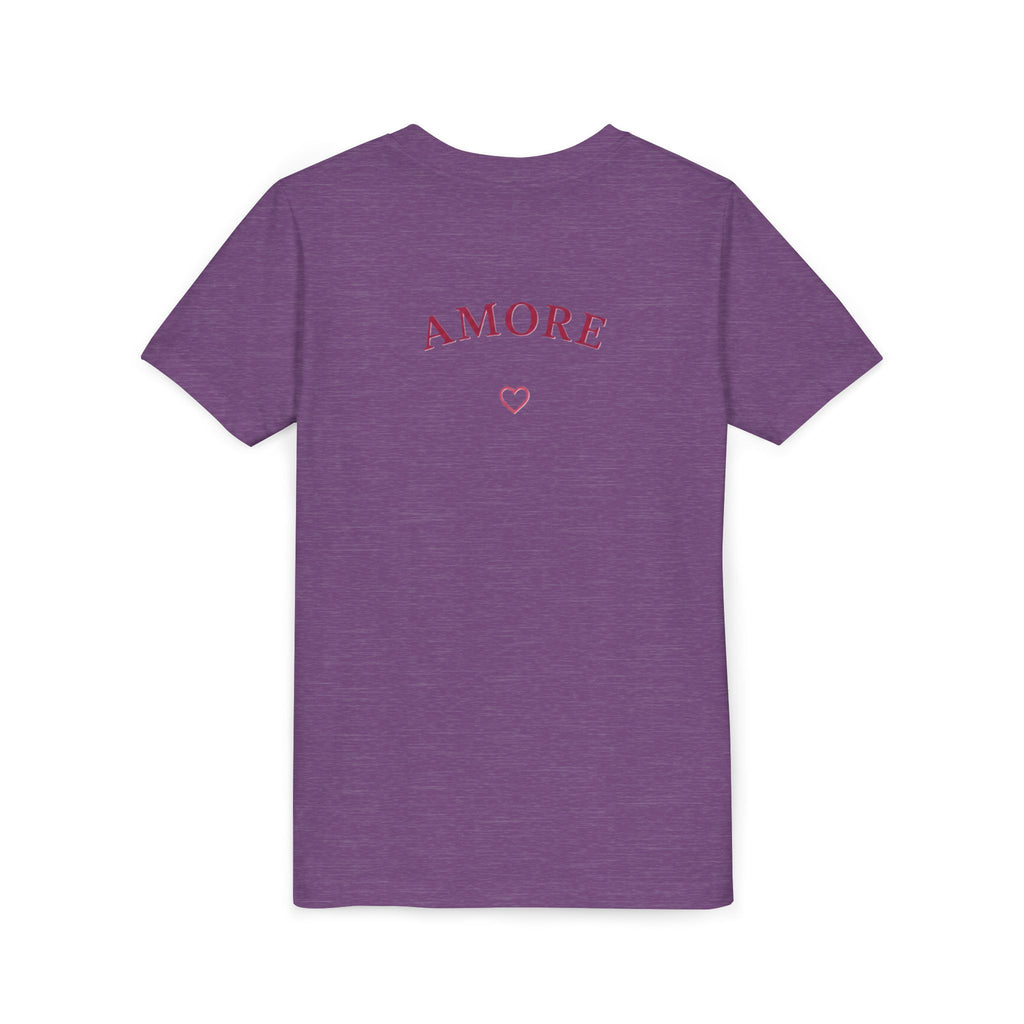 Amore Heart Graphic Youth T-Shirt