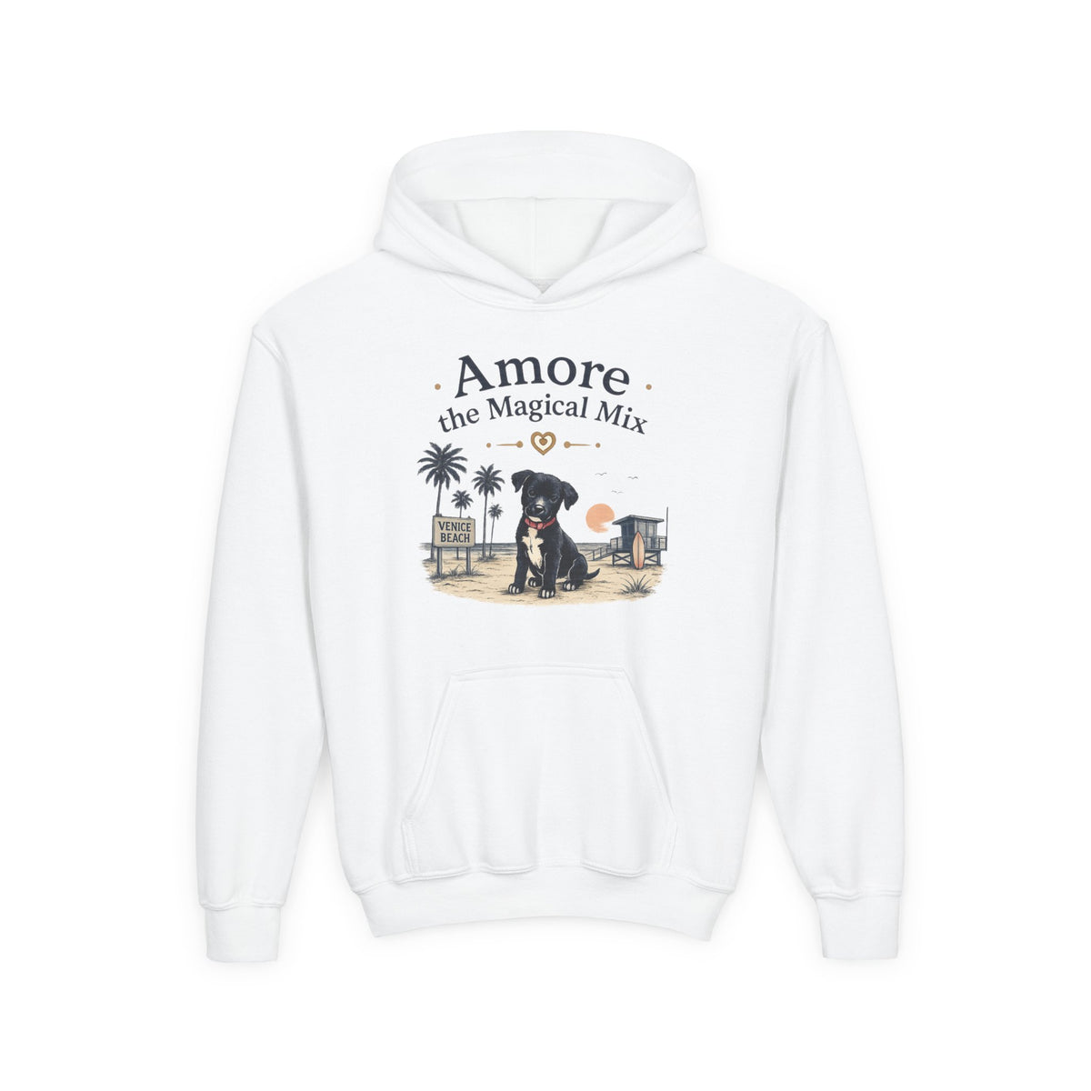 Youth Hoodie Amore the Magical Mix Venice Beach Edition