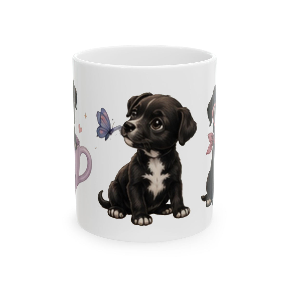 Amore the Magical Mix Character Ceramic Mug  with Butterfly & Hearts (11oz/15oz)