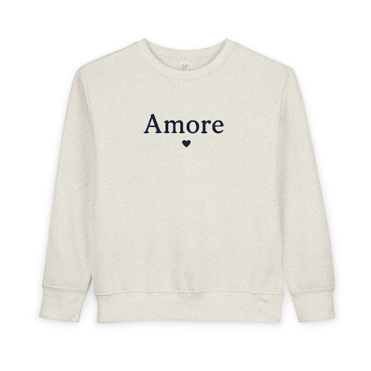 Toddler Amore Sweatshirt Heart Paw Graphic