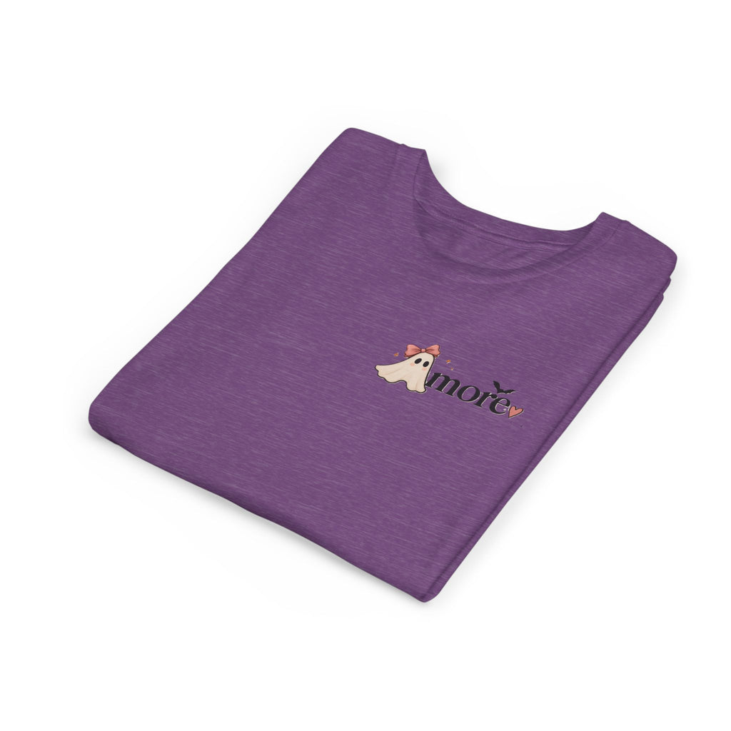 Youth Tee 'Amore' Puppy Ghost Graphic Shirt (Boo-tiful Pup Back)