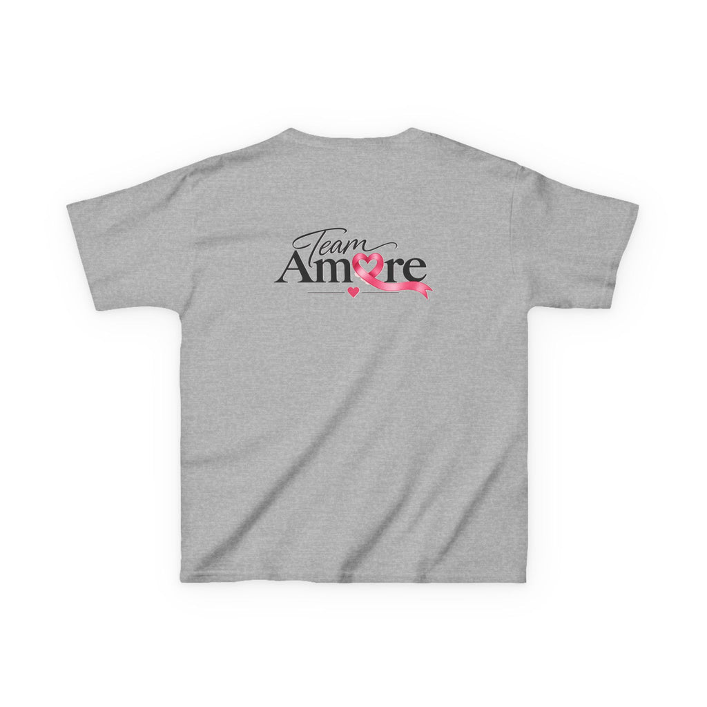 Kids Team Amore Heart Logo (Support Breast Cancer Awareness)