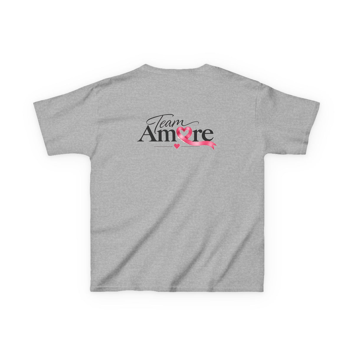 Kids Team Amore Heart Logo (Support Breast Cancer Awareness)