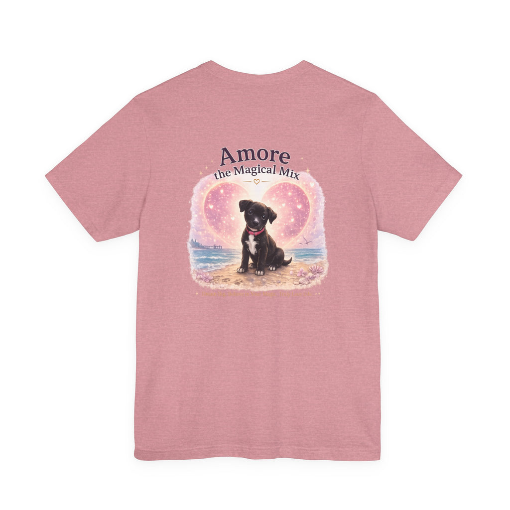 Adult T-Shirt Amore the Magical Mix Signature & Character Logos