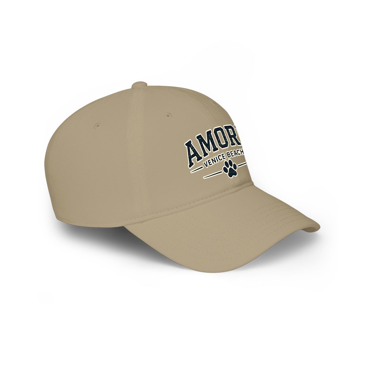 Baseball Cap Amore Venice Beach Paw Print Low Profile Hat