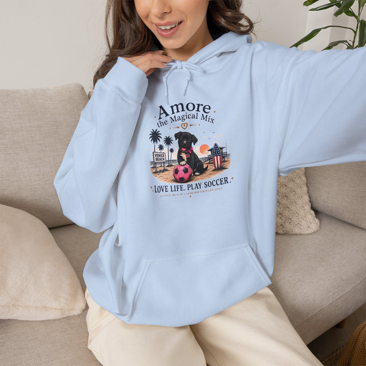 Adult Soccer Cup 2026 Venice Beach "Amore the Magical Mix" Hoodie