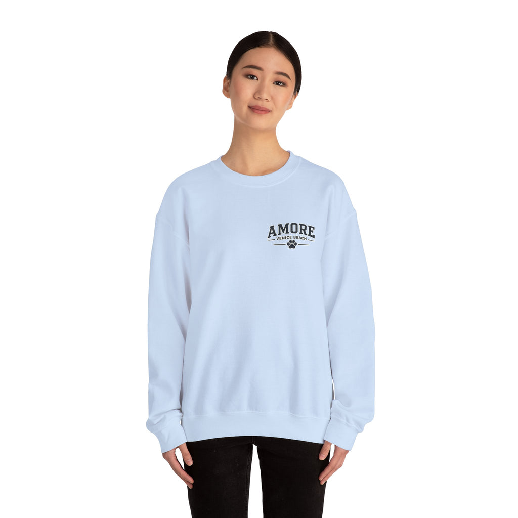 Unisex Adult Amore Venice Beach Sweatshirt |Streetwear Graphic