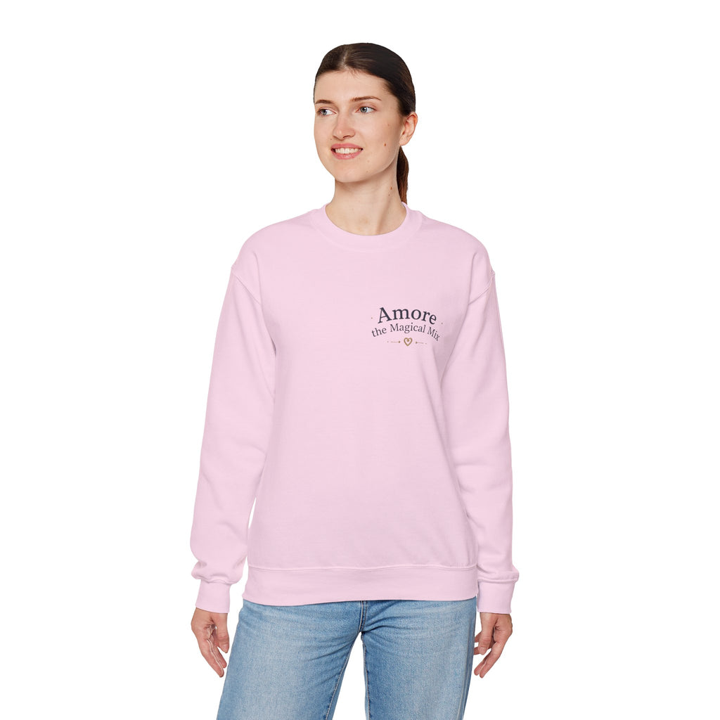 Women's Amore Magical Mix Crewneck Sweatshirt Heart Dreamer Design