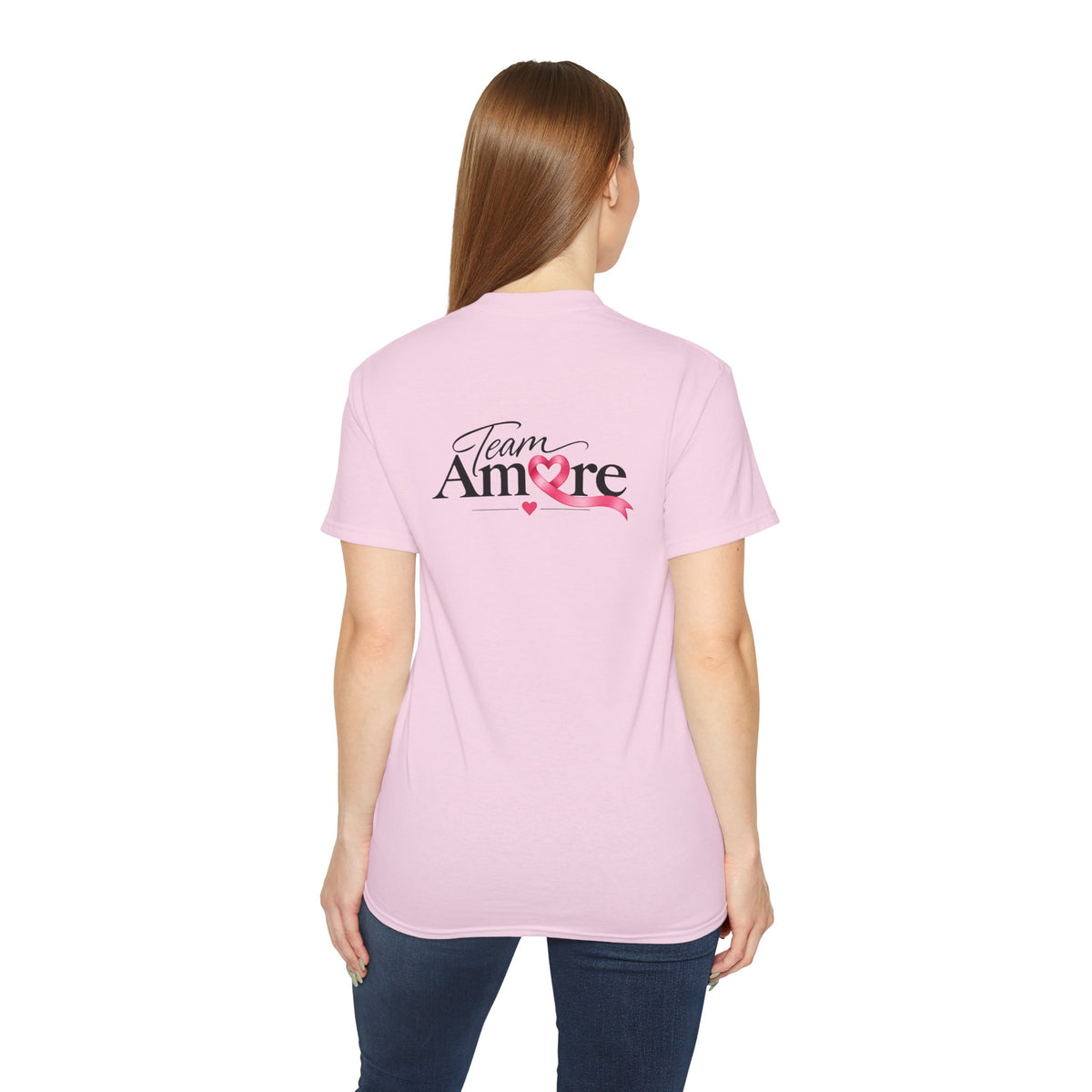 Team Amore Tee — "More Love, More Hope, More Tomorrow" Breast Cancer Awareness Shirt
