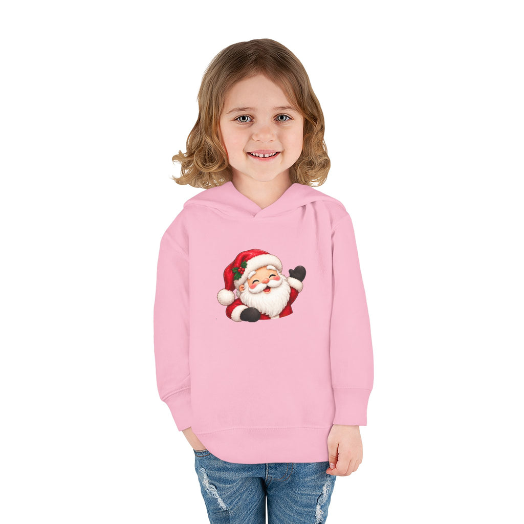 Toddler Hoodie – Holiday Helper Santa Christmas Pullover