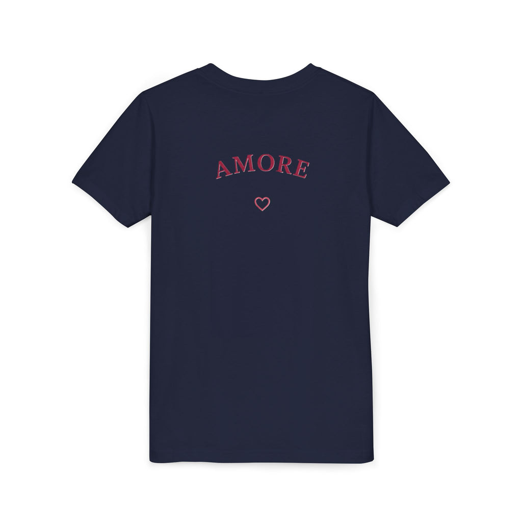 Amore Heart Graphic Youth T-Shirt