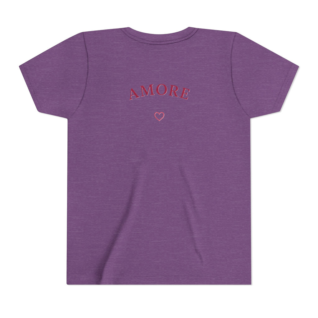 Amore Heart Graphic Youth T-Shirt