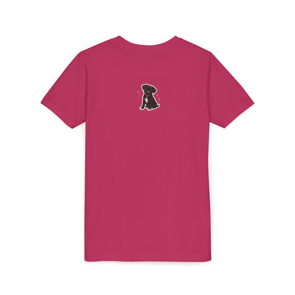 Youth Girls Smart and Sassy Pink & Purple Amore Graphic T-Shirt