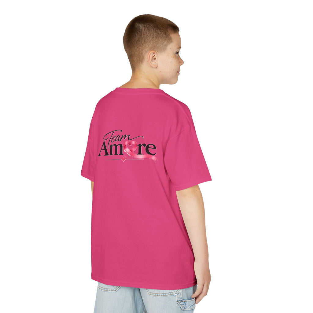 Kids Team Amore Heart Logo (Support Breast Cancer Awareness)