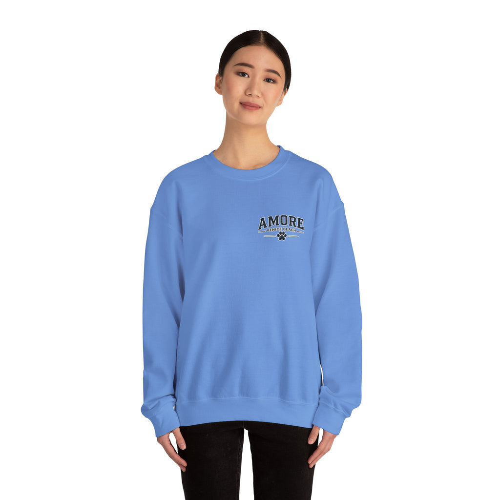 Unisex Adult Amore Venice Beach Sweatshirt |Streetwear Graphic