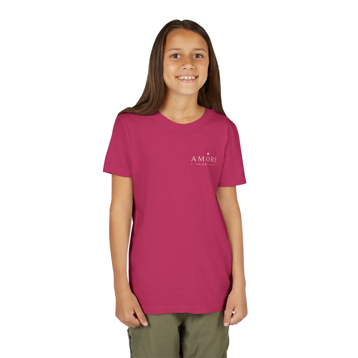 Amore Valenti & Co. Amore Heart Youth T-Shirt