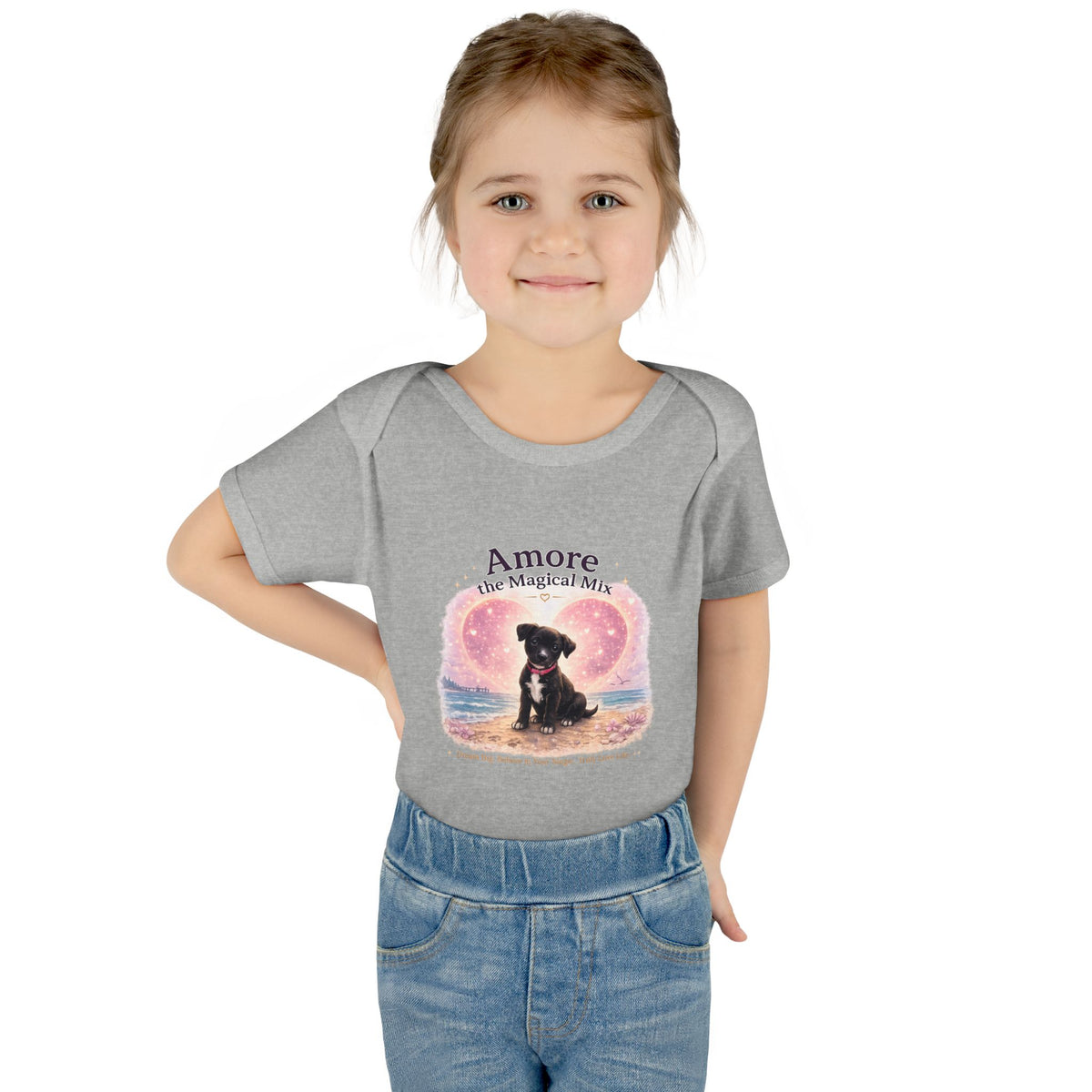 Infant Bodysuit Amore the Magical Mix Character Sunset