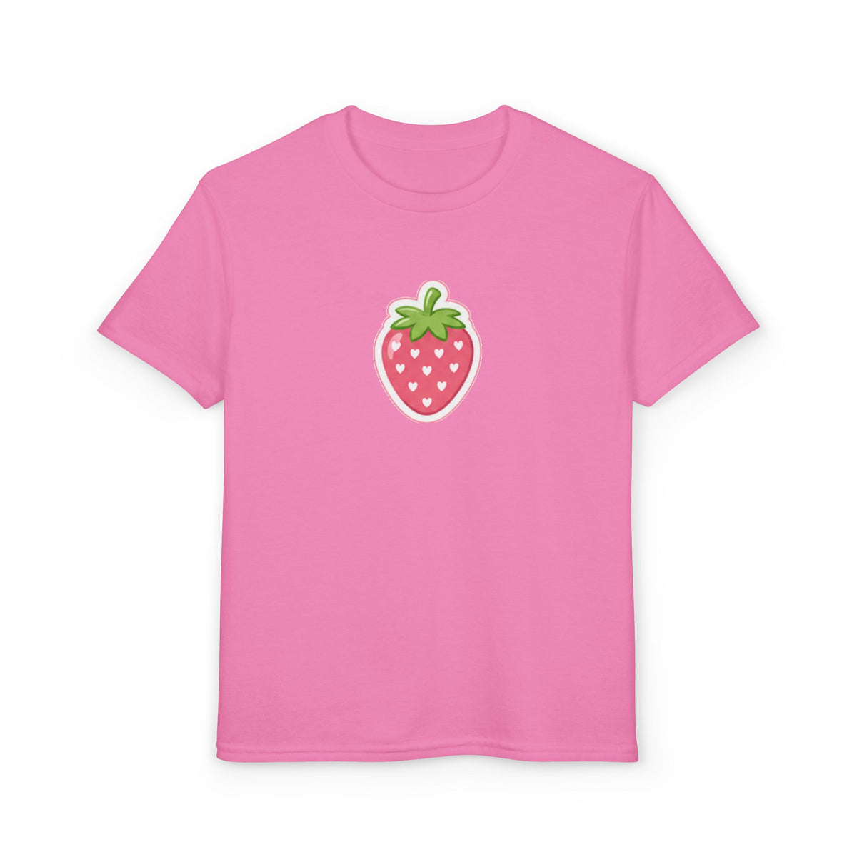 Kids Strawberry Fruit T-Shirt Amore Puppy Graphic
