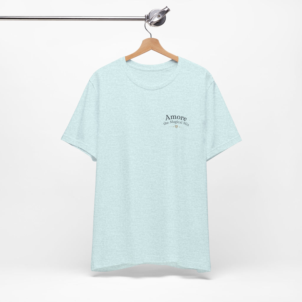 Adult T-Shirt Amore the Magical Mix Signature & Character Logos