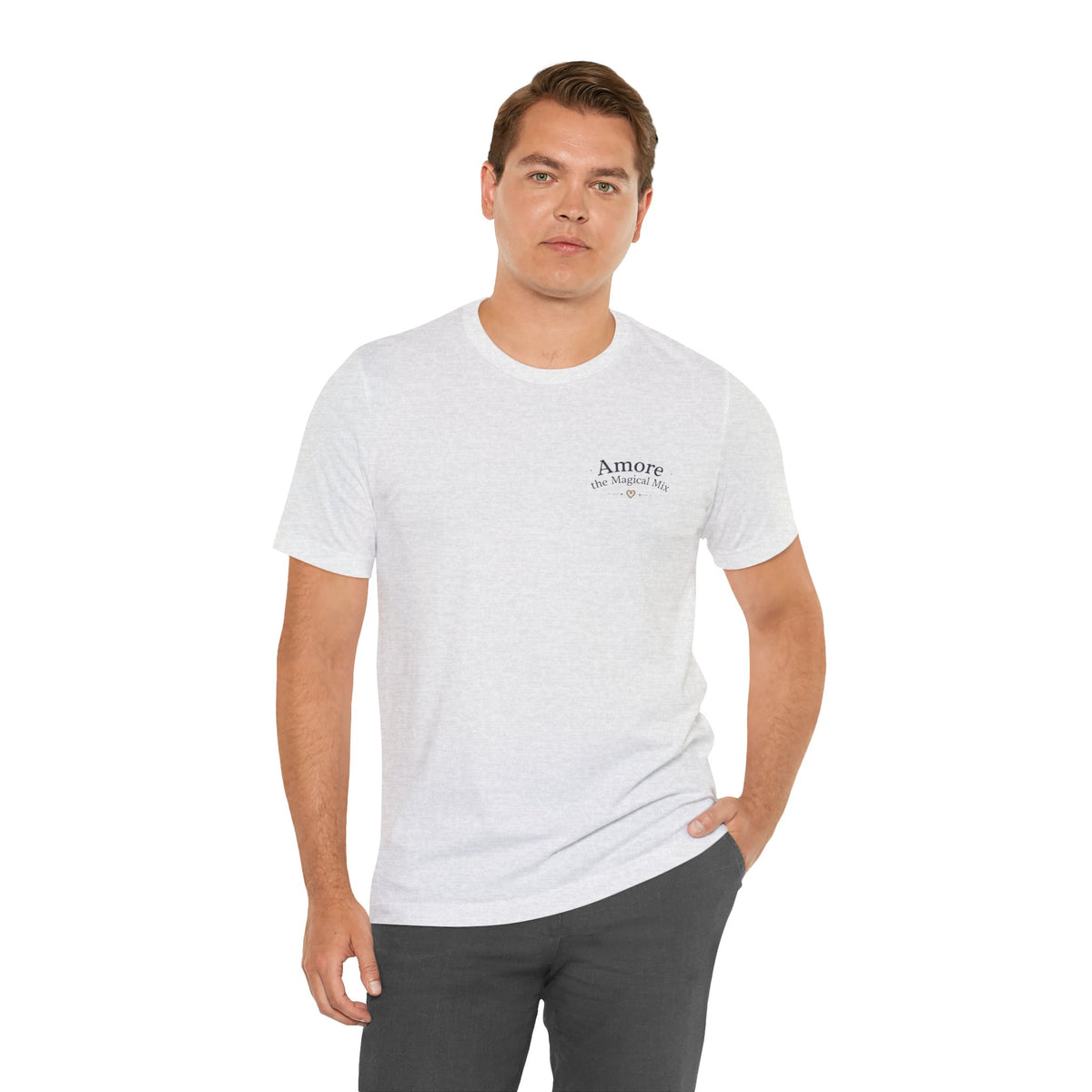 Adult T-Shirt Amore the Magical Mix Signature & Character Logos