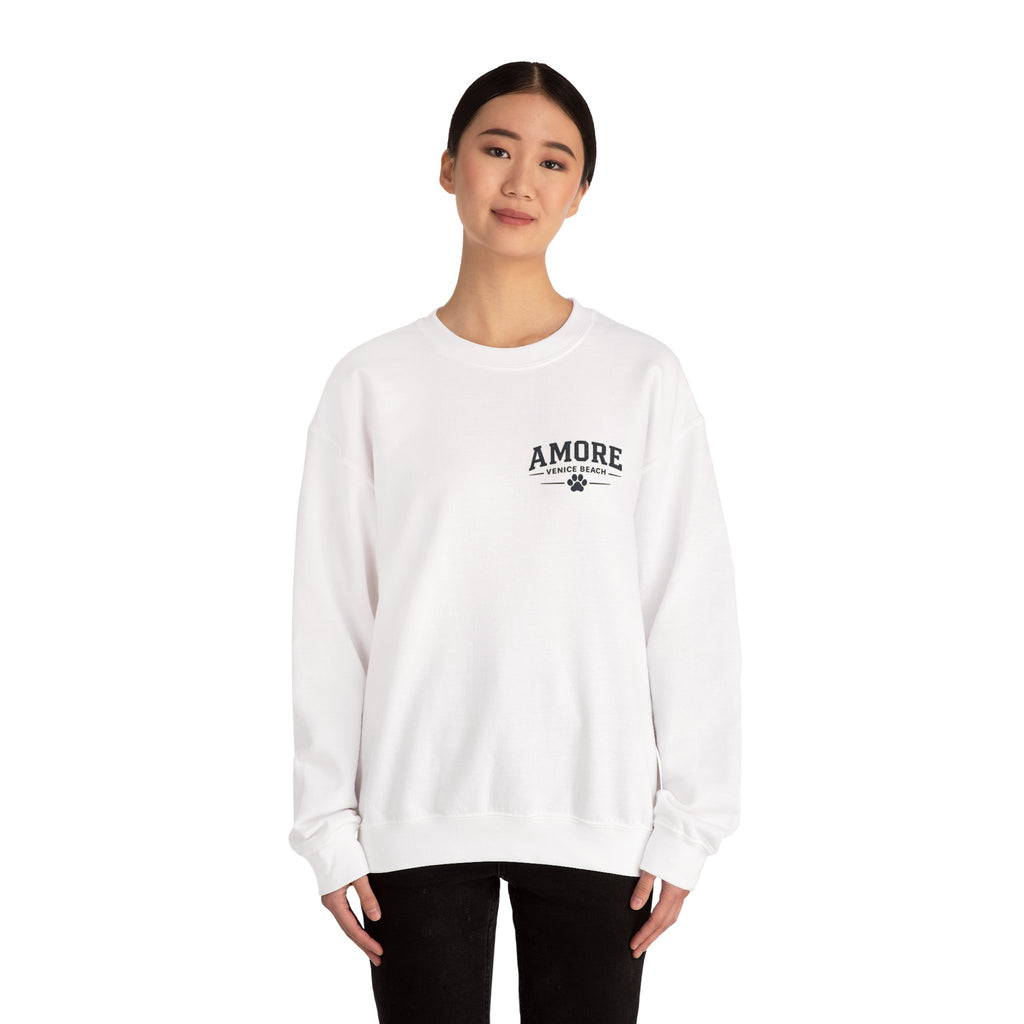 Unisex Adult Amore Venice Beach Sweatshirt |Streetwear Graphic
