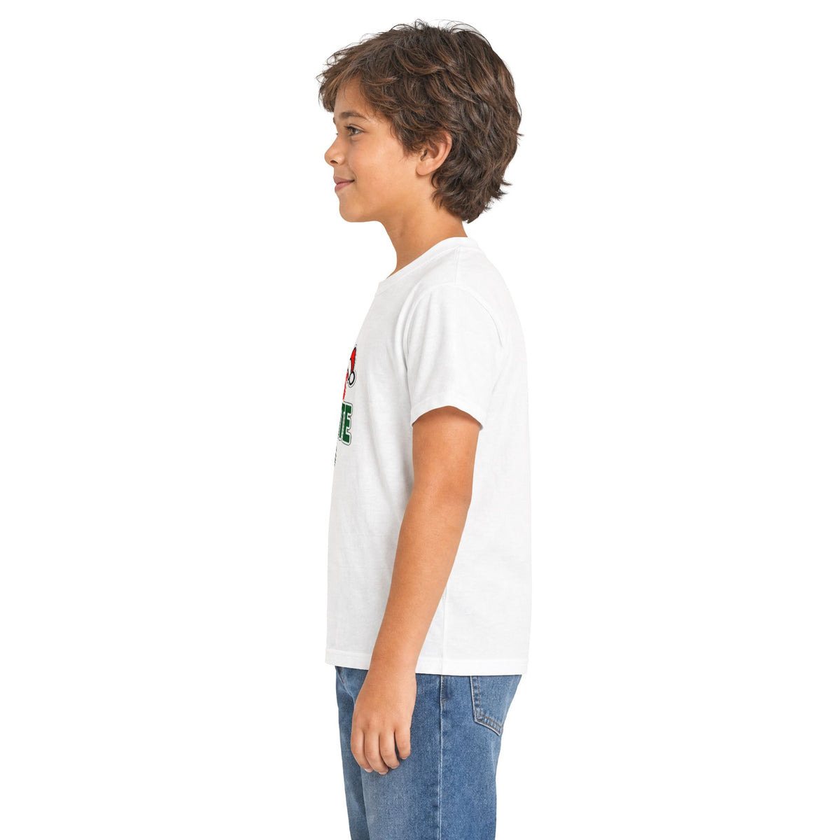 Kids Tee — "Santa's Favorite (ish)" Christmas Shirt