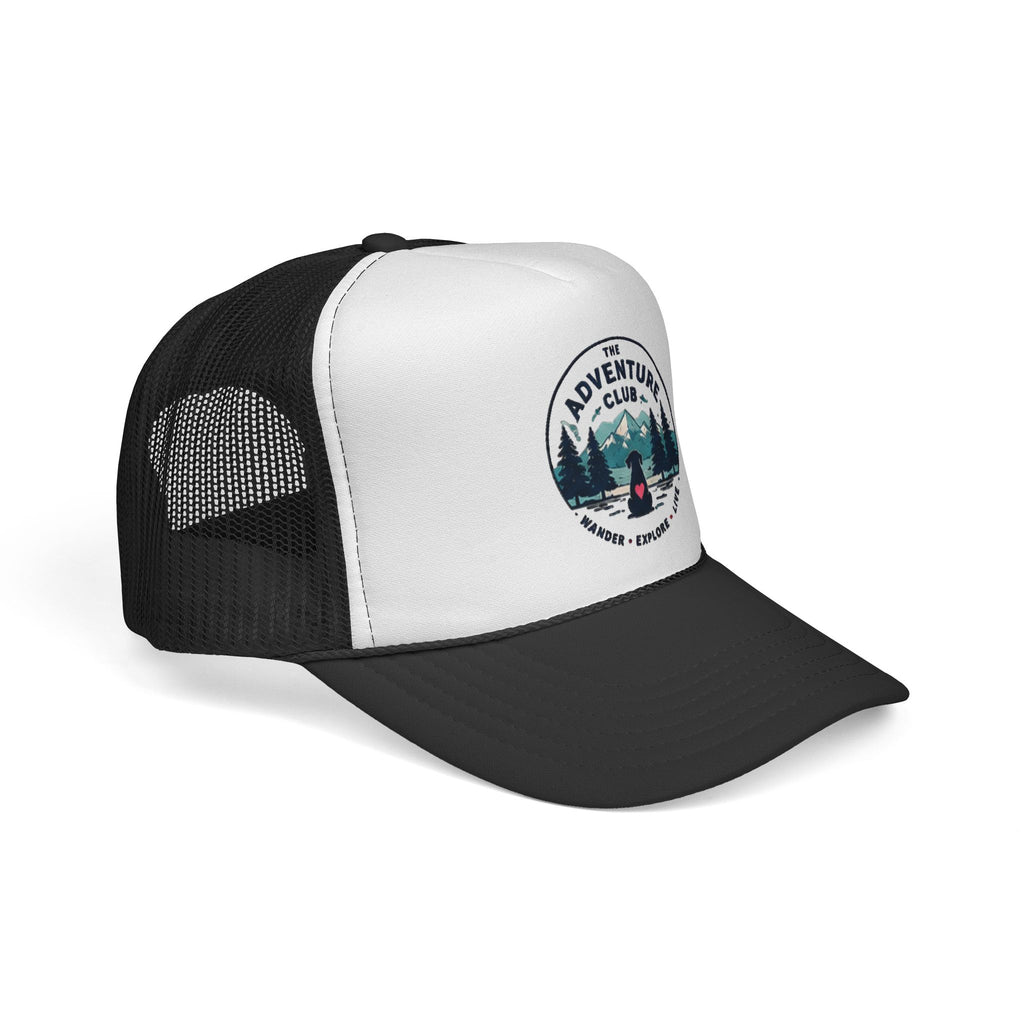 Unisex Adult Adventure Club Trucker Cap – Hiking Mountains Patch Hat