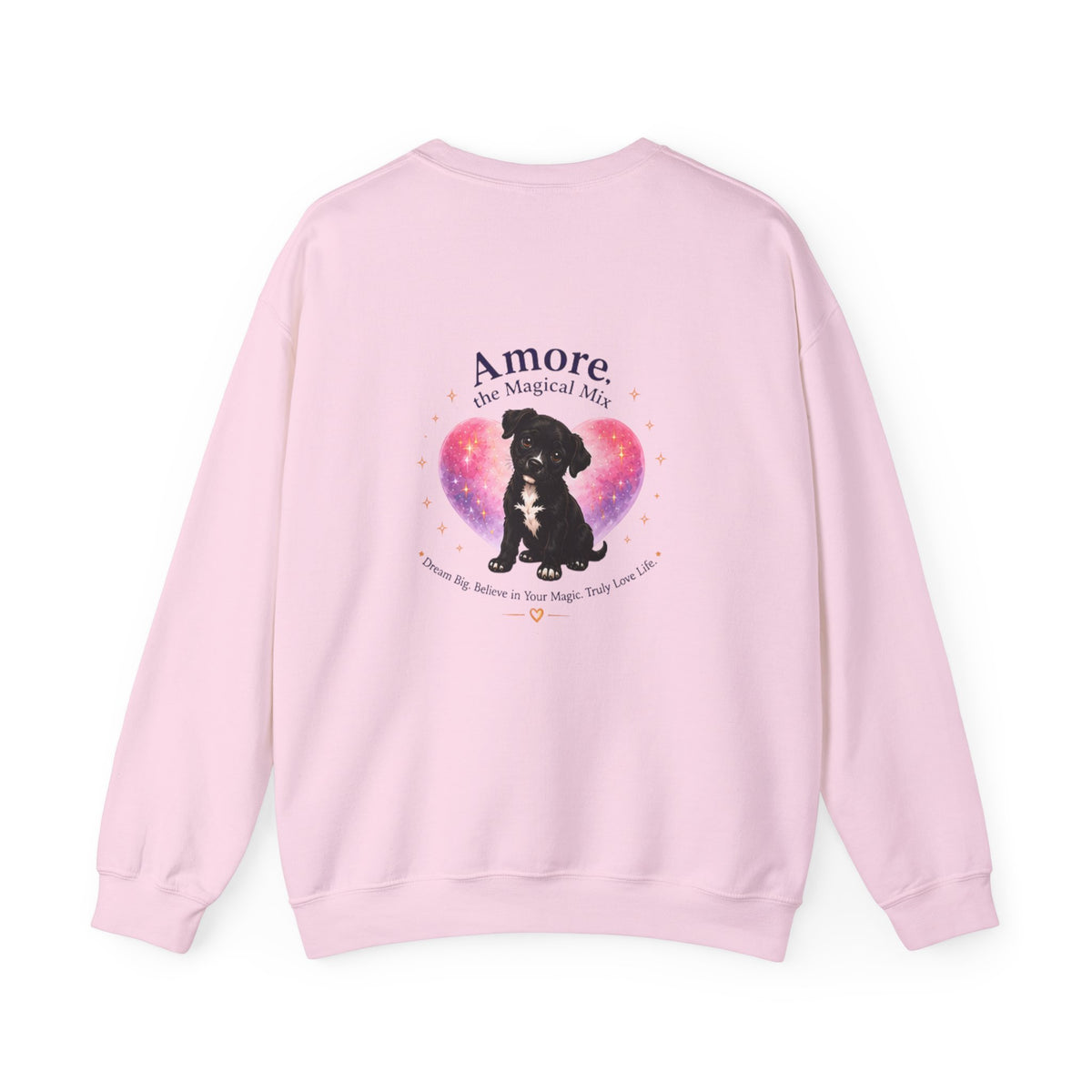 Women's Amore Magical Mix Crewneck Sweatshirt Heart Dreamer Design