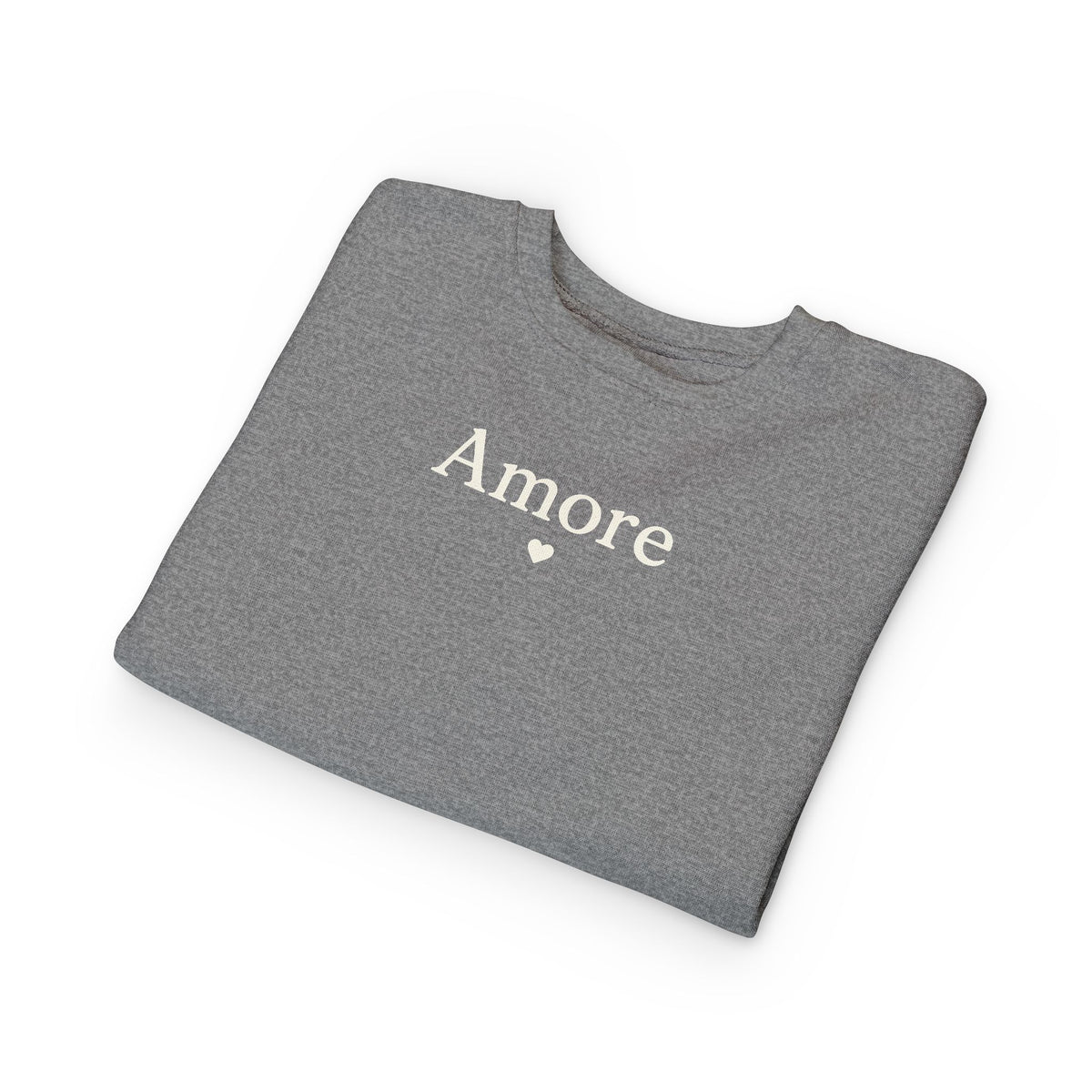 Toddler Amore Sweatshirt Heart Paw Graphic