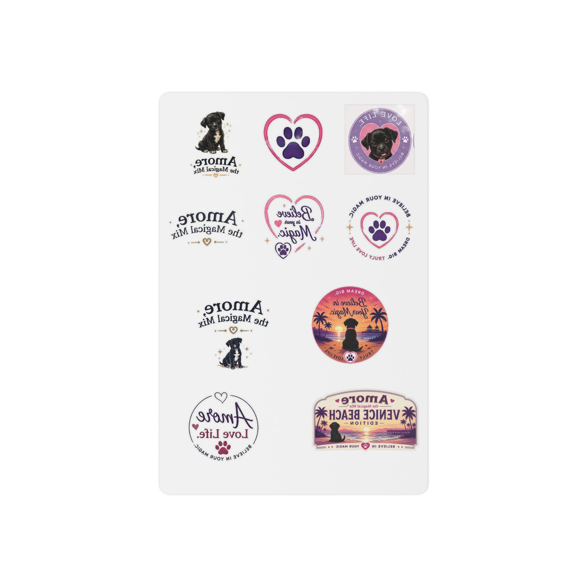 Temporary Tattoos Amore the Magical Mix designs