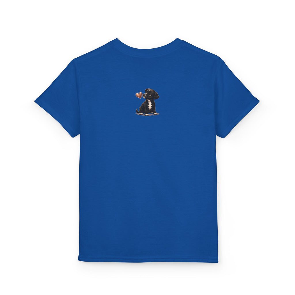 Kids Strawberry Fruit T-Shirt Amore Puppy Graphic